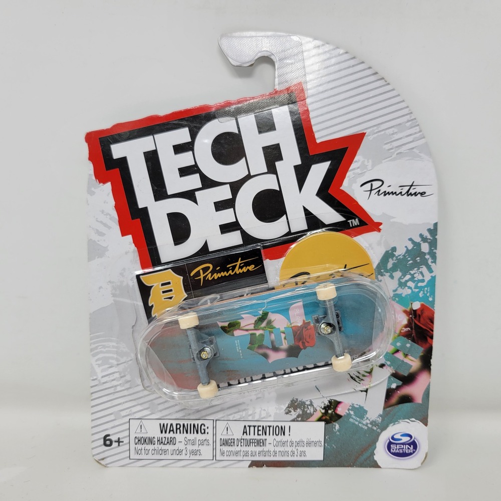 Tech Deck Primitive Skateboarding Paul Rodriguez‎ Rose Fingerboard Spin Master